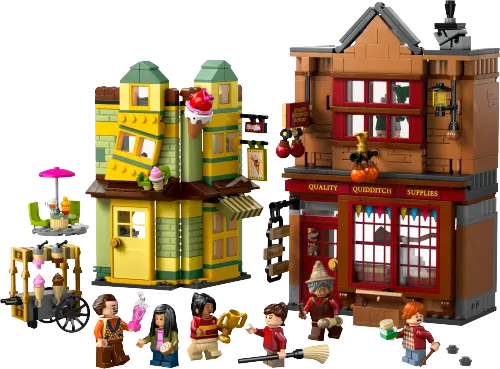 LEGO Harry Potter Quality Quidditch Supplies & Ice Cream Parlour 76452