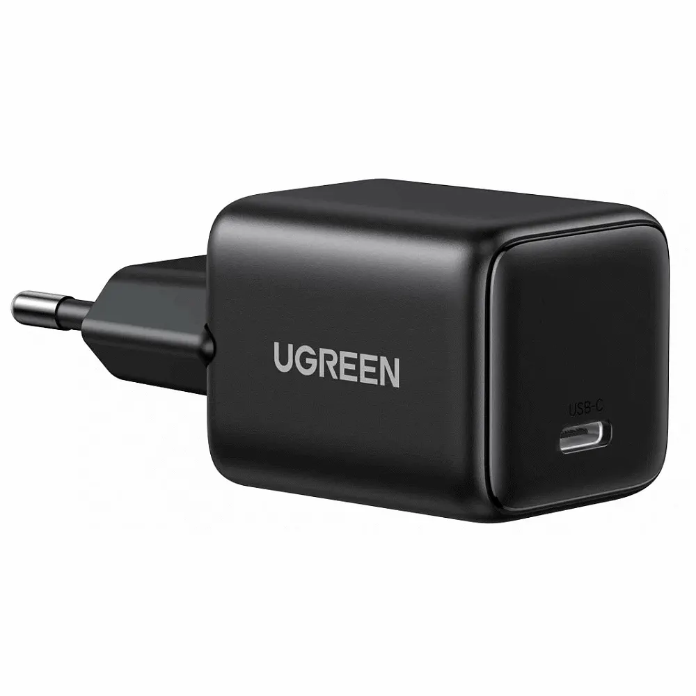 მობილურის დამტენი UGREEN X512 (55553), 20W, Type-C GaN Fast Charger, Black