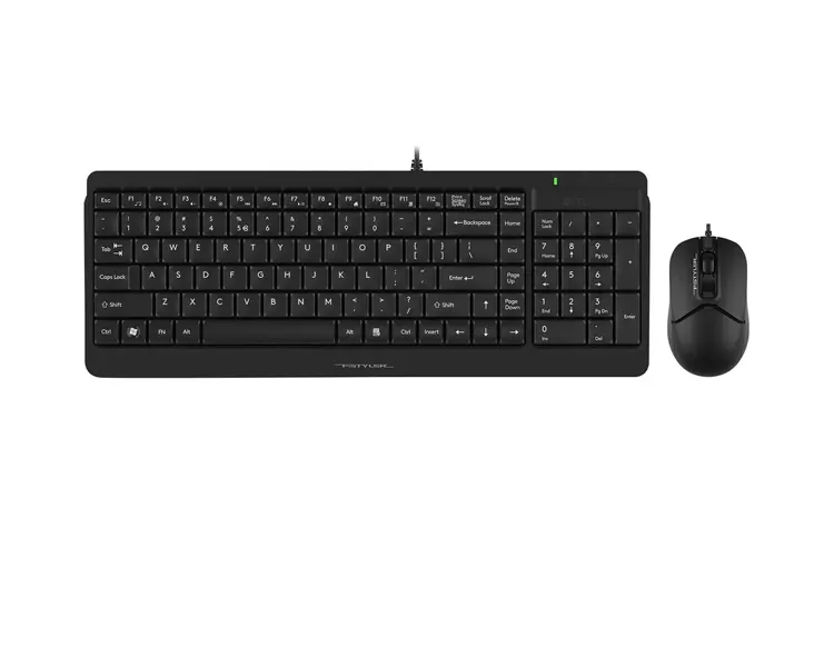 კლავიატურა-მაუსი A4Tech Fstyler F1512 2-Section Desktop Set Black