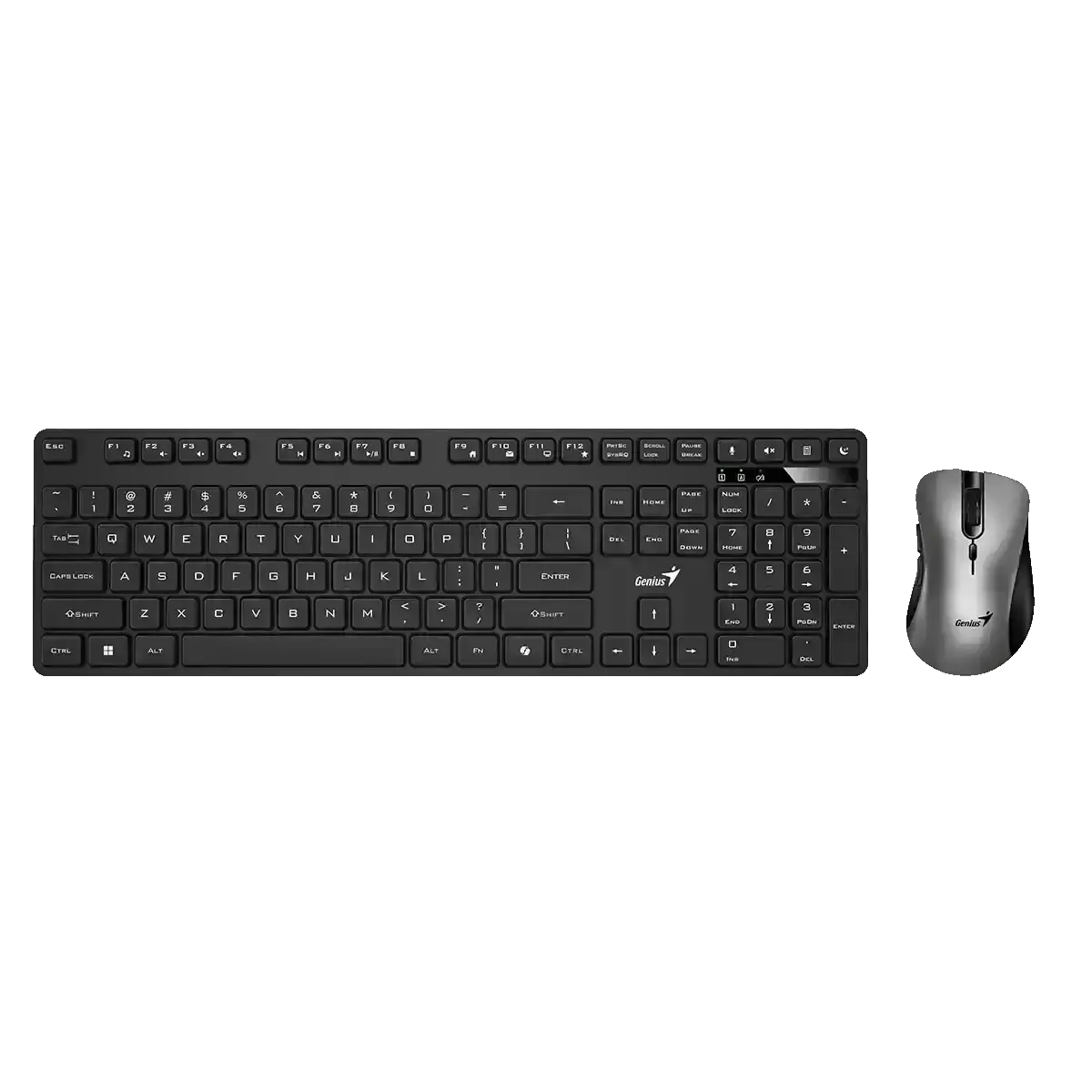 კლავიატურა Genius, KM-8216S, Keyboard + Mouse (Combo) AI Copilot Key Black