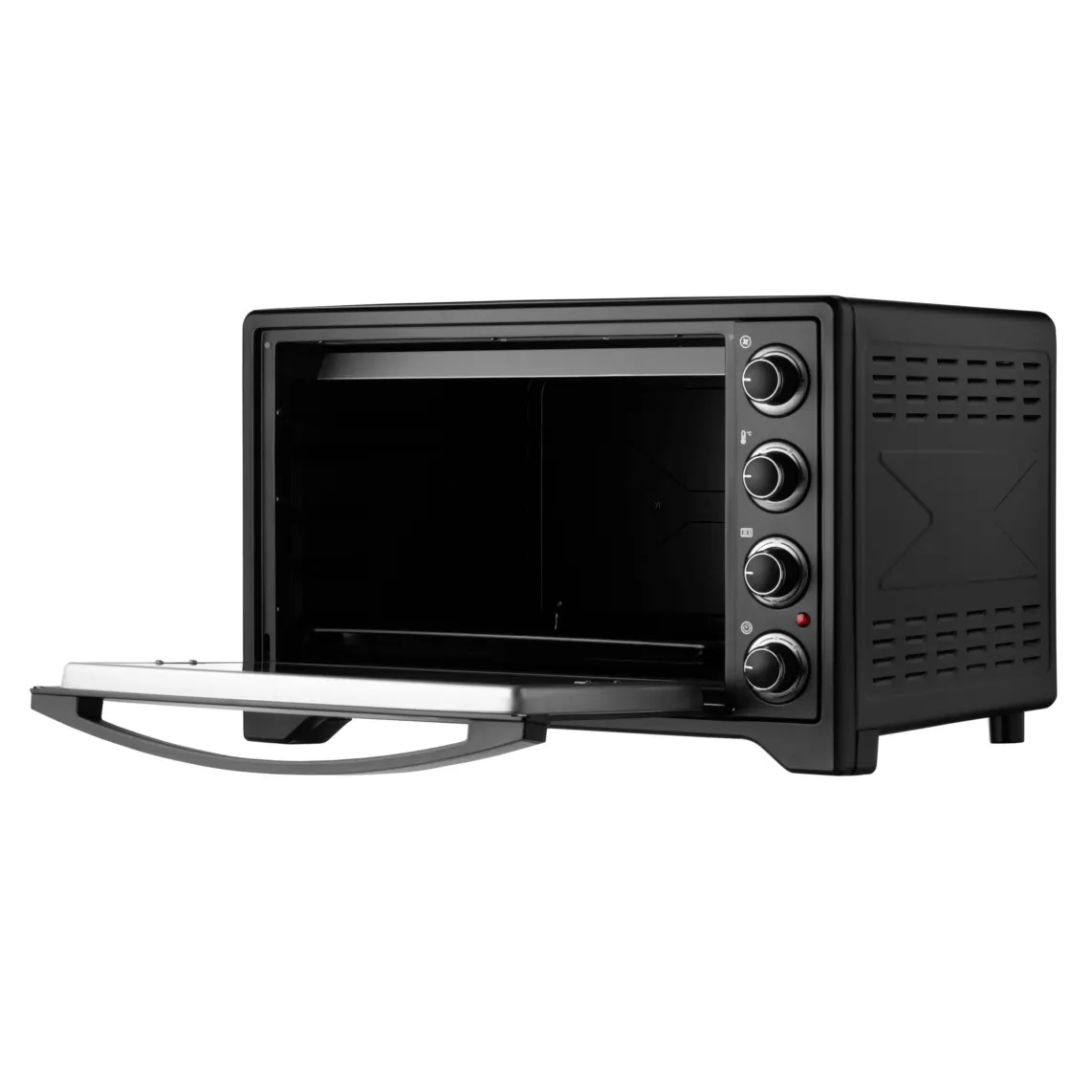 ARDESTO Electric oven , 60L, 2200W, mech., convection, double glass, black