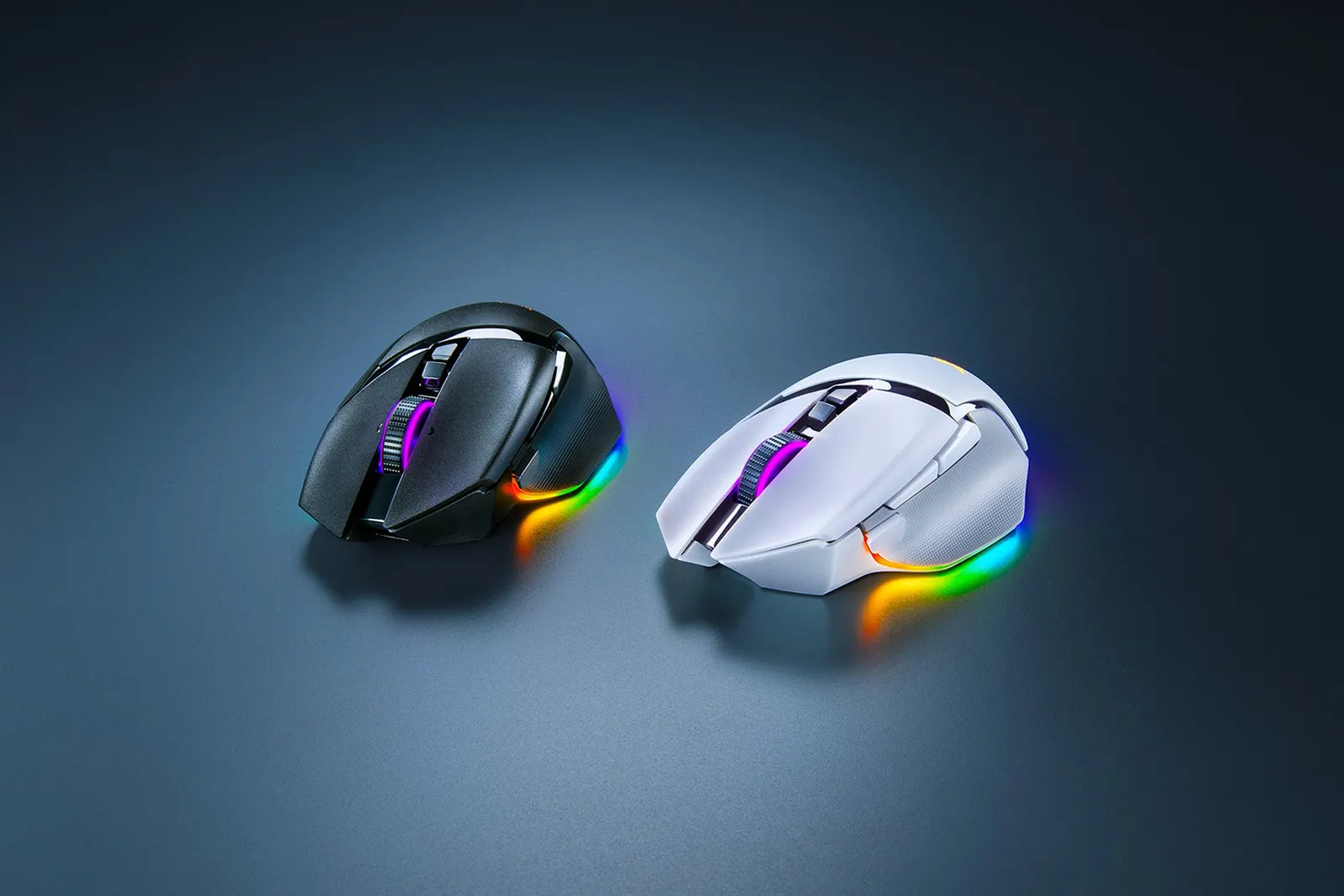 მაუსი Razer Mouse Basilisk V3 Pro 35K, RGB, USB-A/WL/BT, white