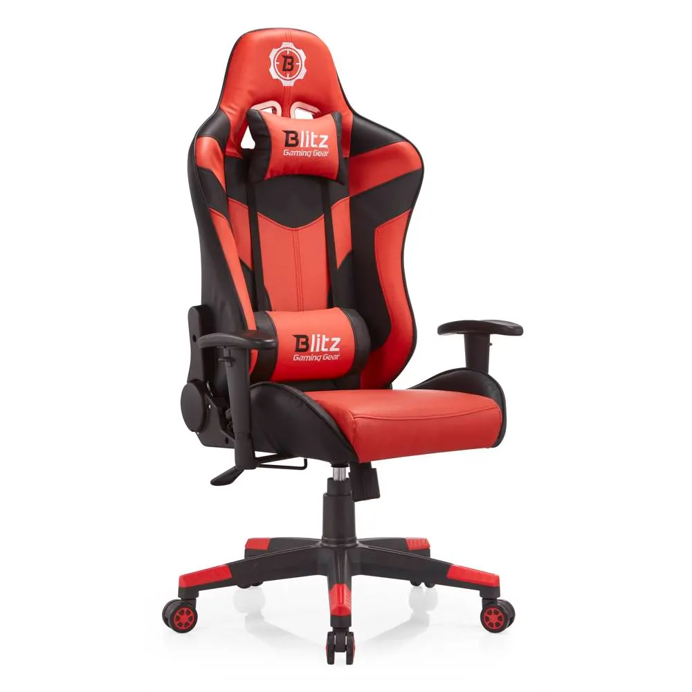 გეიმერული სავარძელი ALLX SK8817, Gaming Chair, Black/Red