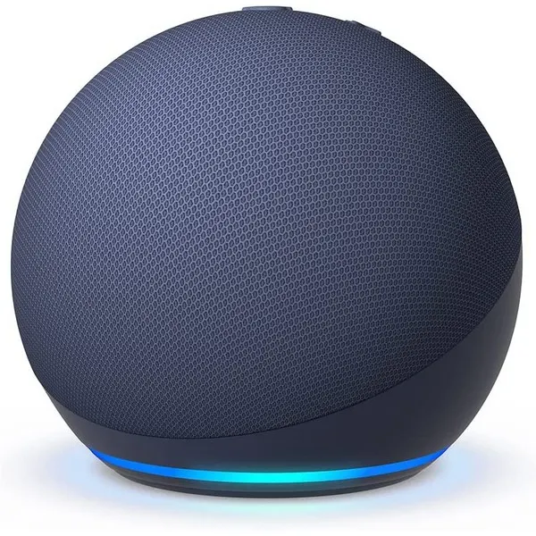ჭკვიანი დინამიკი Amazon Echo Dot (5th Gen) Deep Sea Blue - Amazon Alexa, Wi-Fi, iOS 14.0+, Android 9.0+, Fire OS 7.0+, USA Plug