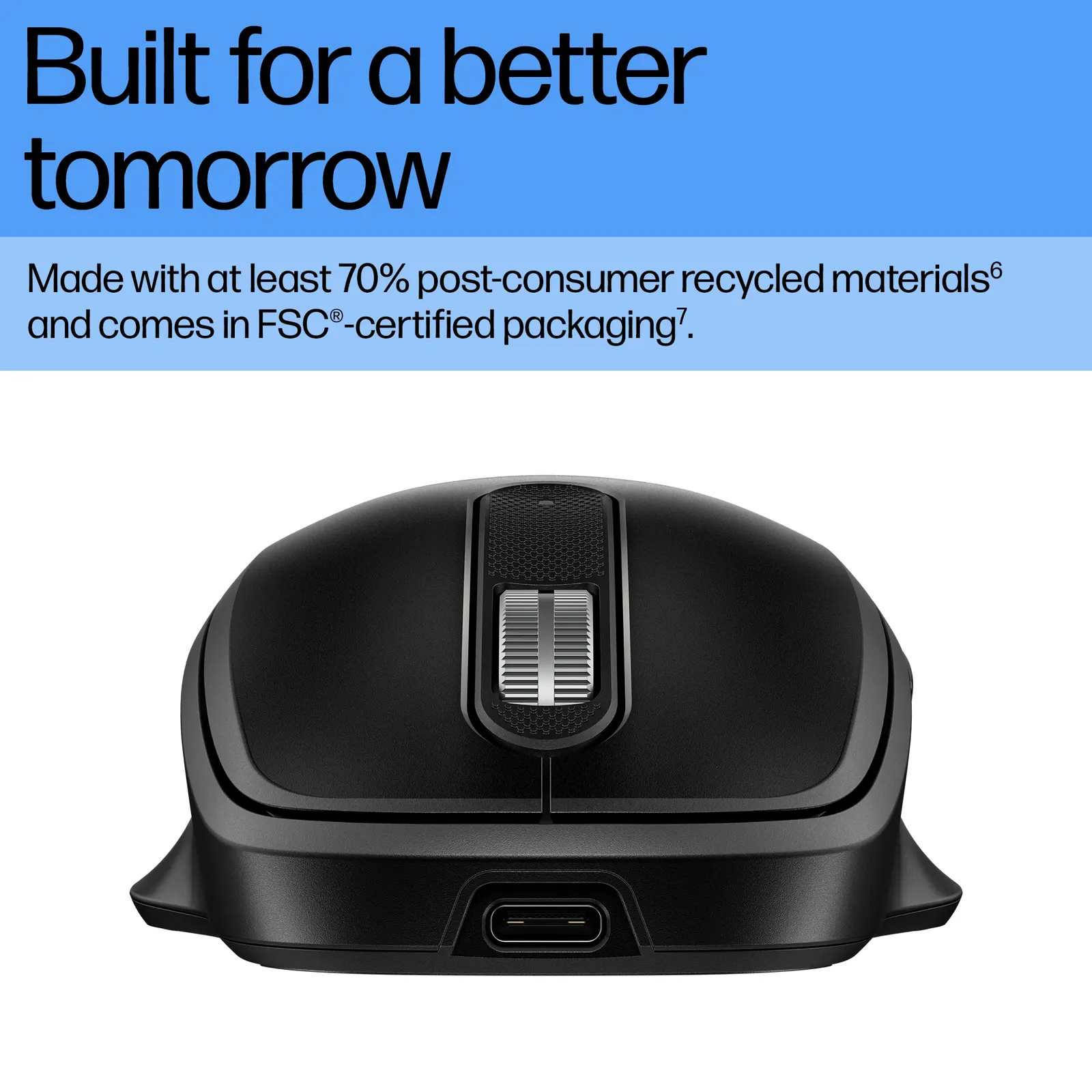 HP 510 Ultra-Fast Rechargeable Wireless Mouse EURO