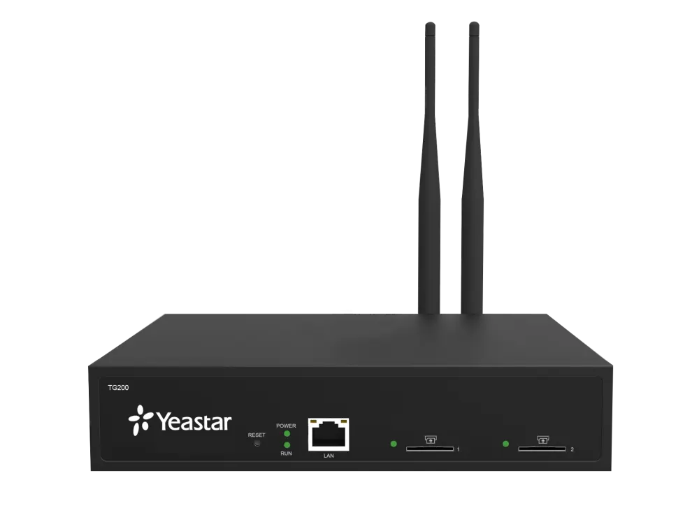 4G  კარიბჭე - 2 არხიანი, Yeastar TG200L