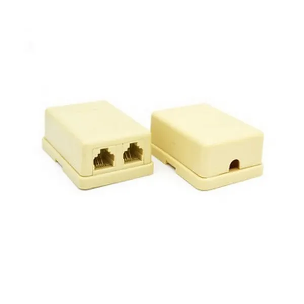 VCOM RJ-11 2-Port Mount Box