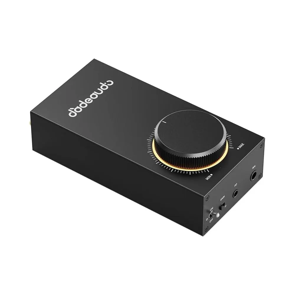 ყურსასმენის გამაძლიერებელი FiiO F3001 JadeAudio GGIGAS 1, RCA, 3.5mm, 4.4mm, High-Power Hi-Fi Desktop Headphone Amplifier, Black