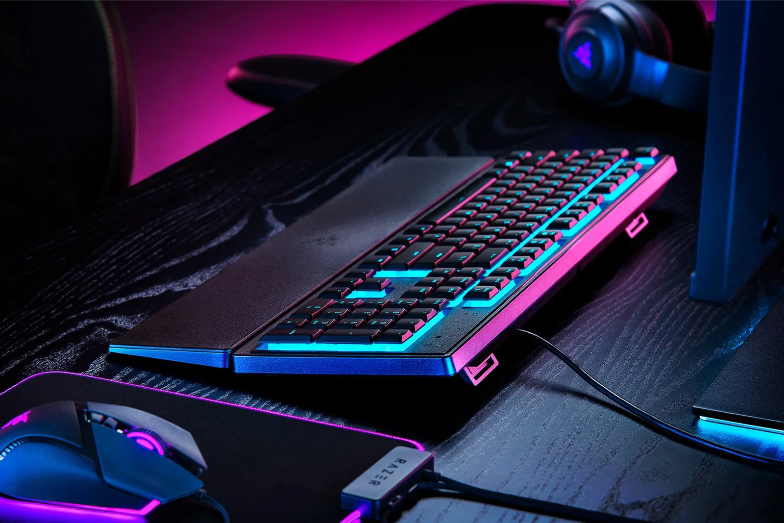 კლავიატურა Razer Keyboard Ornata V3 X RGB 104key USB EN, black