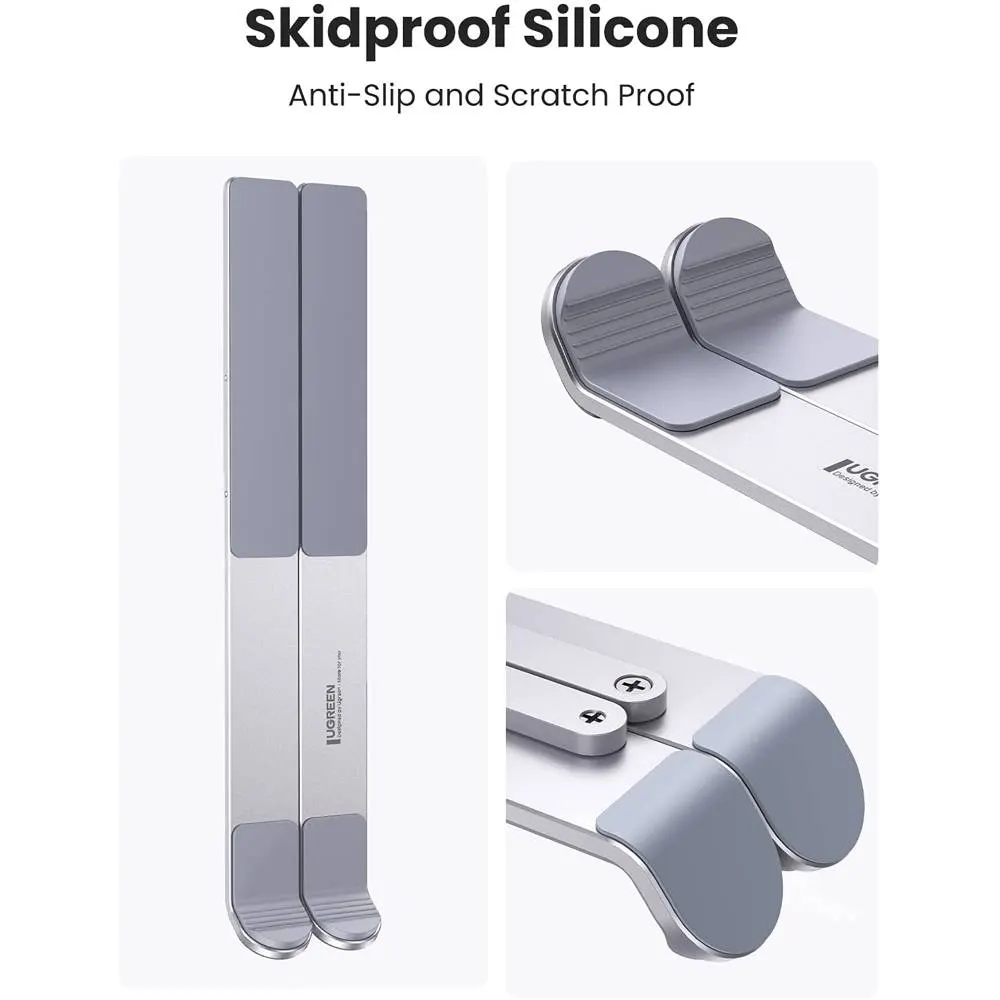 ნოუთბუქის სადგამი UGREEN LP451 (40289) Foldable Laptop Stand, Silver