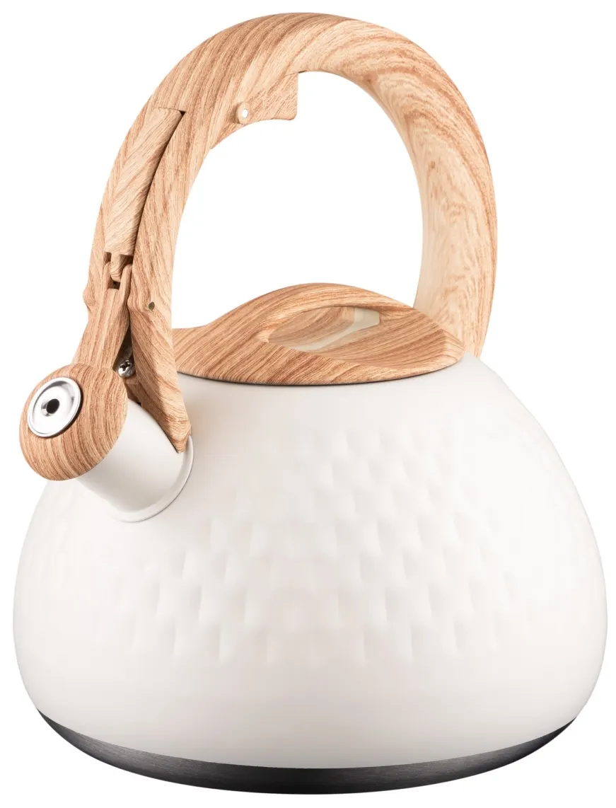 ჩაიდანი Ardesto Kettle Gemini, 2.5l, stainless steel, beige