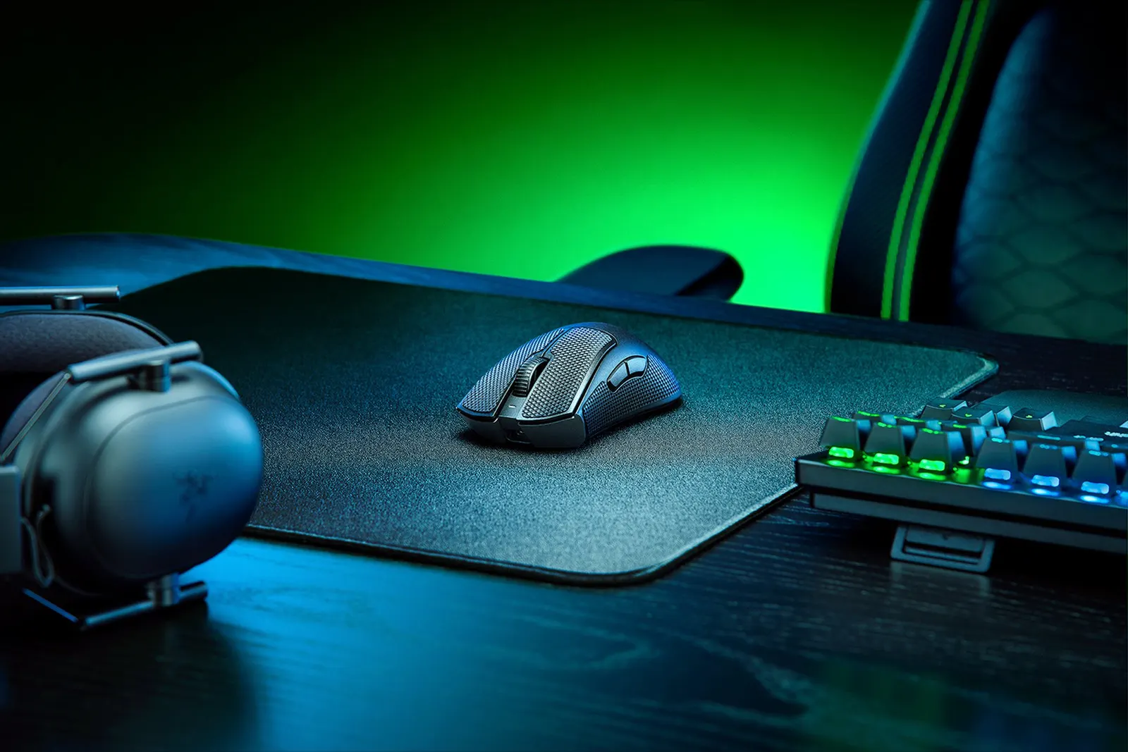 მაუსი Razer Mouse Deathadder V3 Pro, USB-A/WL/BT, black