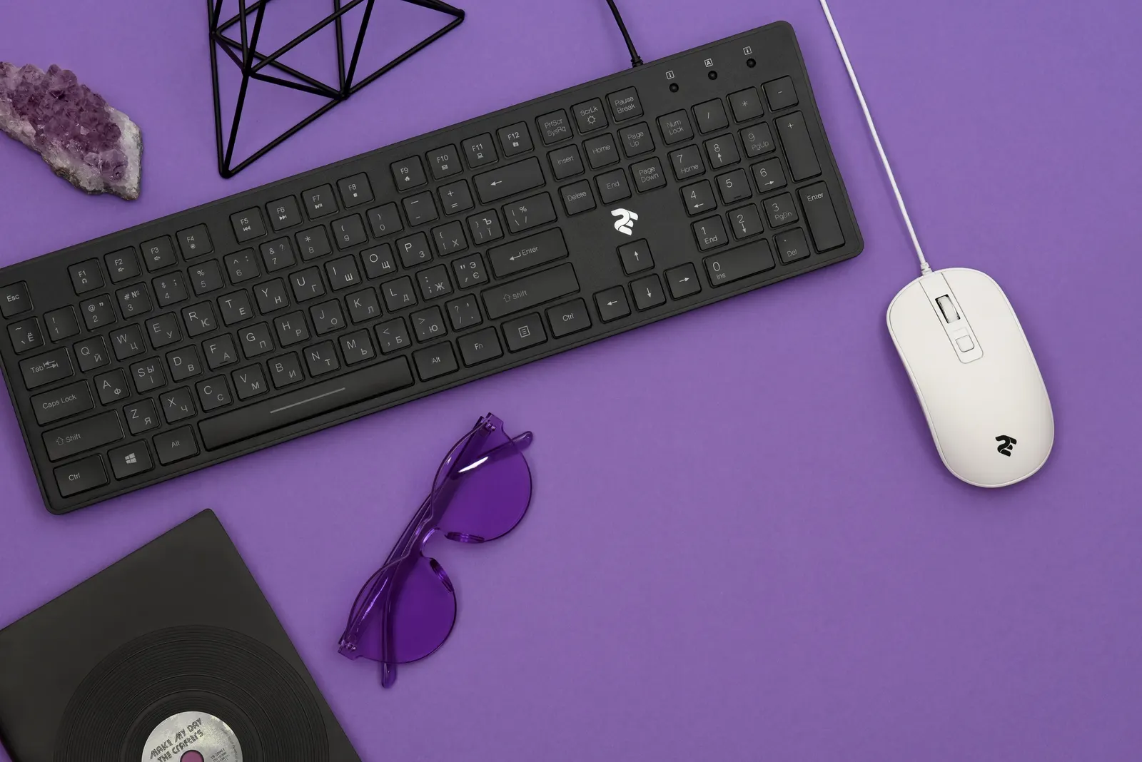 Wired mouse 2E MF110 White