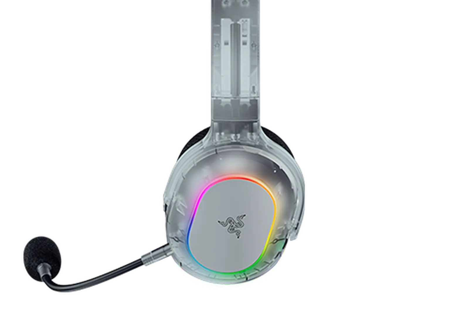 ყურსასმენი Razer Gaming Headset Barracuda X Chroma, BT/WL, RGB, Phantom White Ed