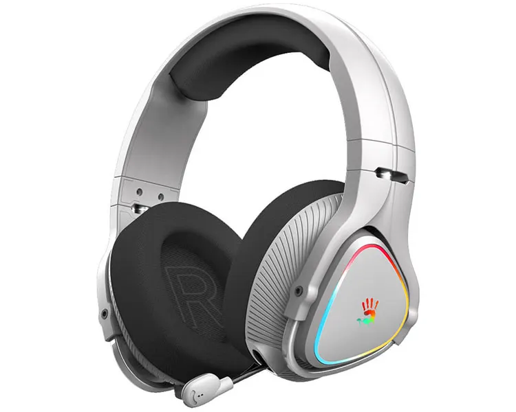 ყურსასმენი A4tech Bloody MR710 RGB Dual Mode Wireless Gaming Headset Grey