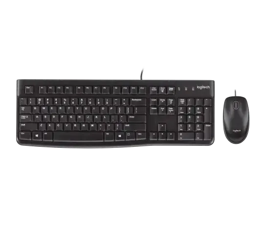 კლავიატურა logitech, MK120, Keyboard + Mouse Black