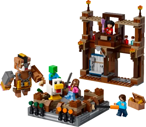 კონსტრუქტორი LEGO Minecraft Woodland Mansion Fighting Ring 21272