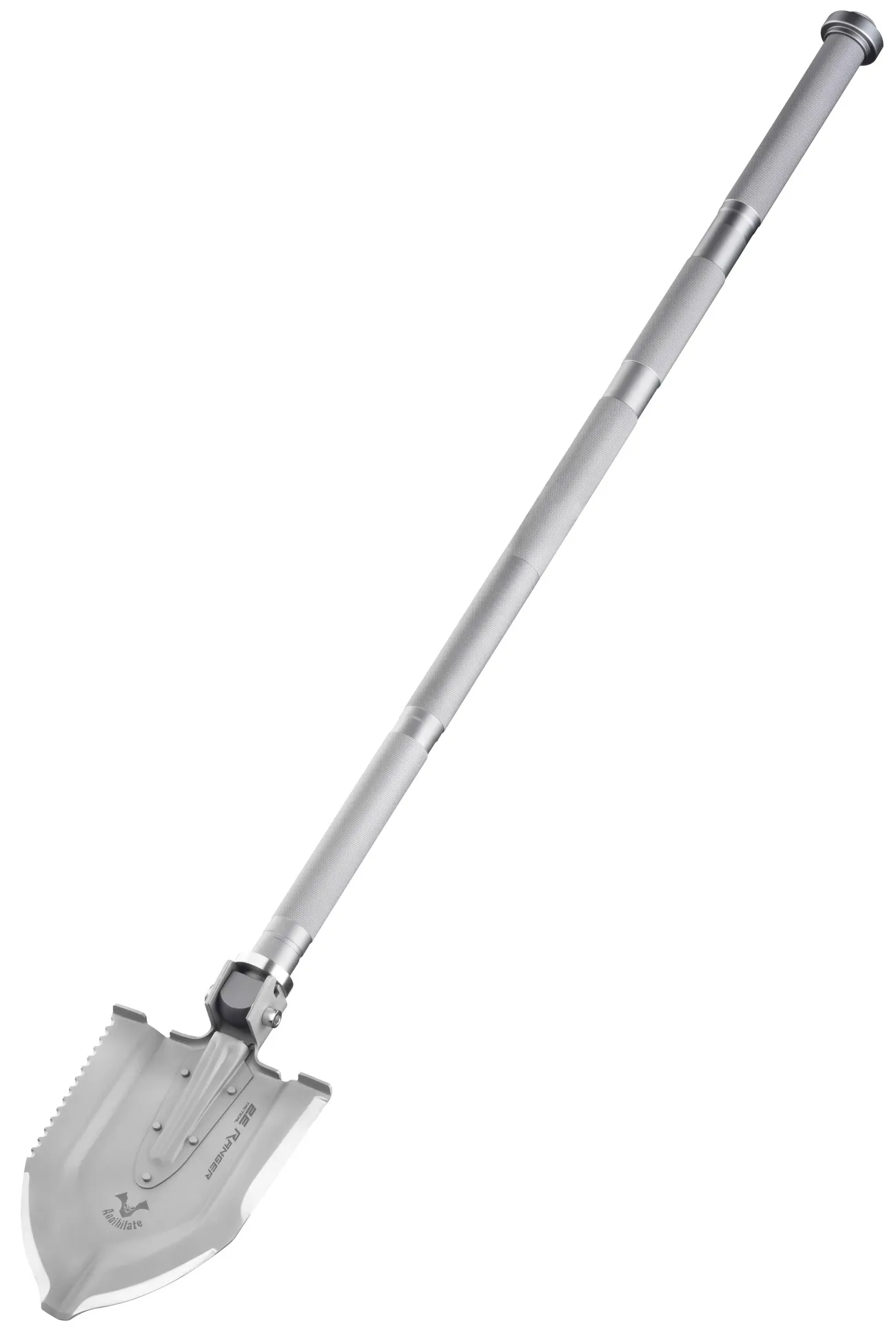 ნიჩაბი 2E Multitool tactical shovel Ranger Steel Gray collapsible, 22 in 1, with cover included, 103 cm max., 1.6 kg