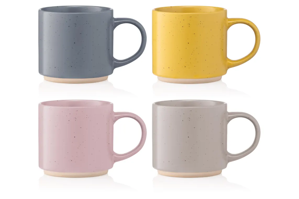 კათხა Ardesto Mug Alcor, 420ml, ceramics, blue