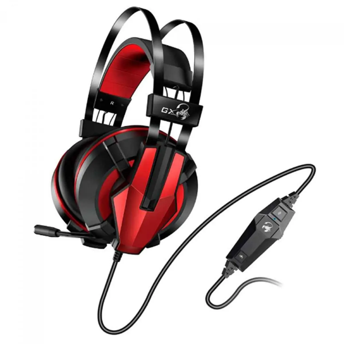 ყურსასმენი Genius, HS-G710V 7.1 Gaming Headset Black