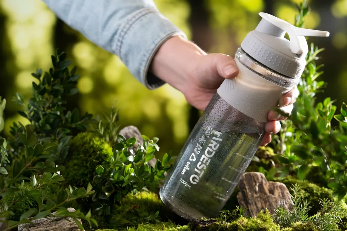 Ardesto Bottle Smart bottle, 1000ml, tritan, grey
