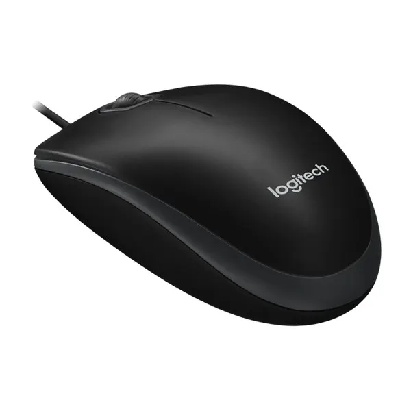 მაუსი Logitech B100 Wired Black