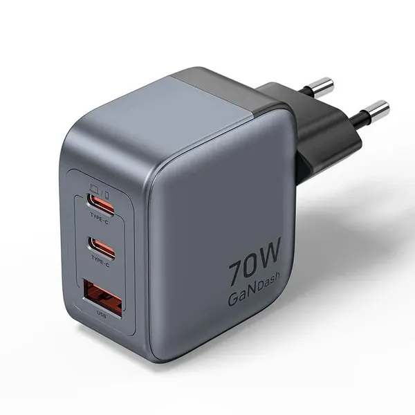 დამტენი VENTION GaNDash Adapter 70W
