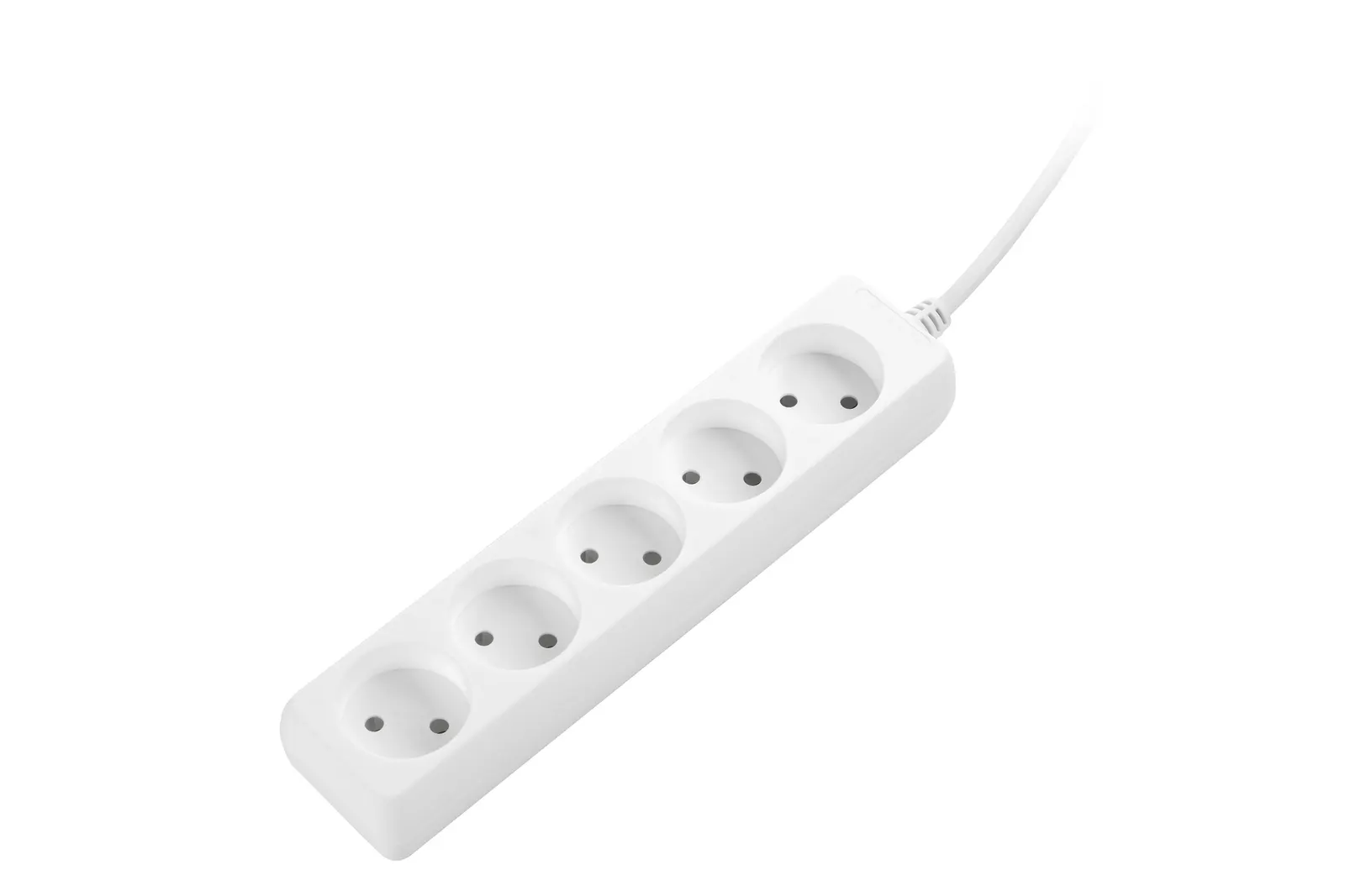 დამაგრძელებელი Power strip 2E, 5XCEE7/17, 2G*1.0mm2, 1.5m, white