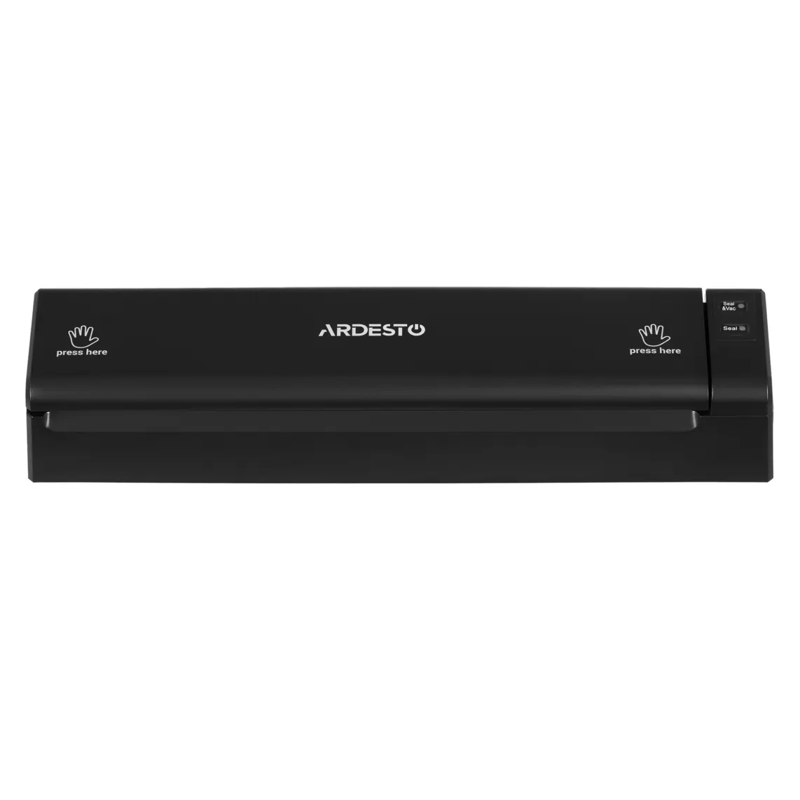 ვაკუუმ შემფუთავი ARDESTO Vacuum sealer for rolls and packages, 110W, 28cm, electronic control, +1 roll, plastic, black