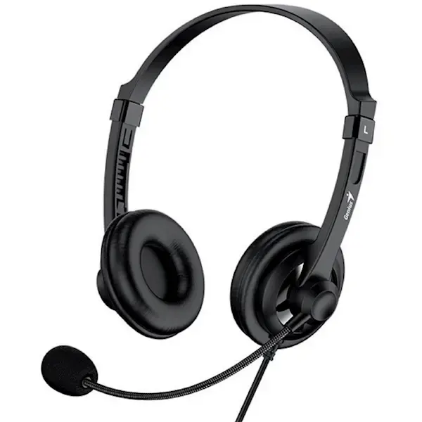 Genius, HS-230U, USB Headset Black