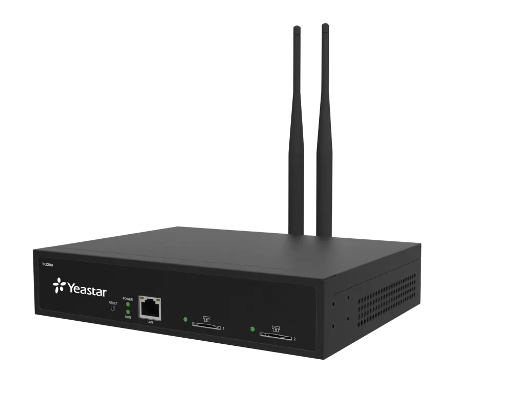 4G  კარიბჭე - 2 არხიანი, Yeastar TG200L