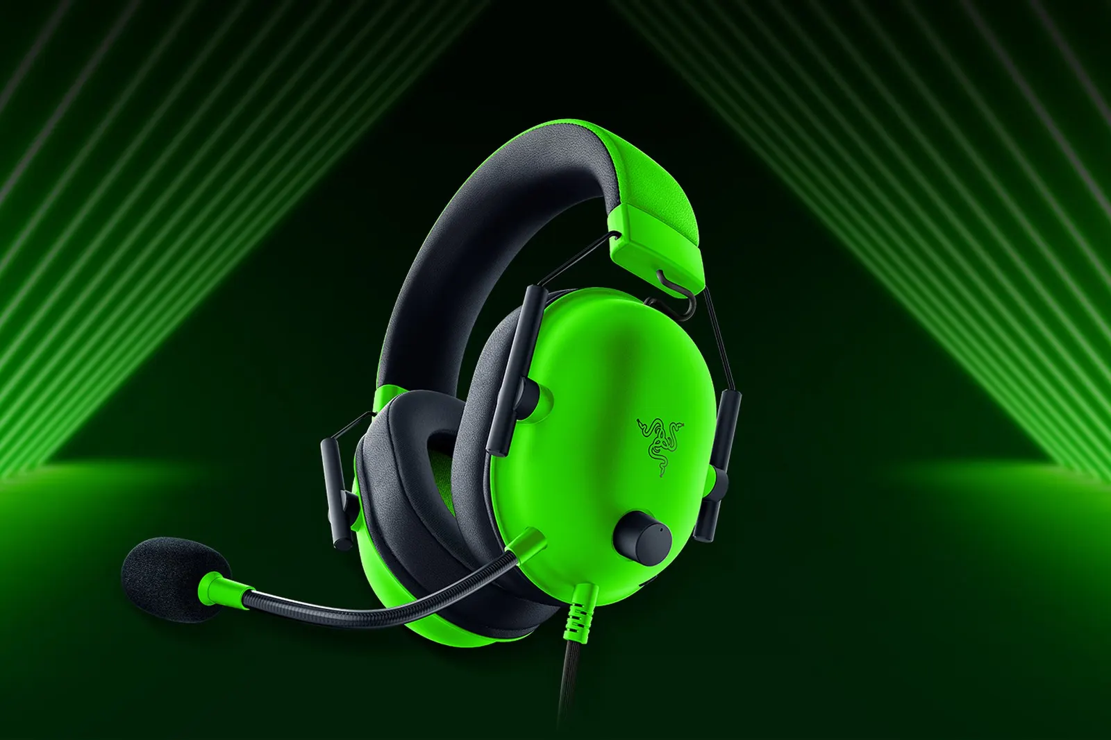 ყურსასმენი Razer Headset Blackshark V2 X 3.5mm Green