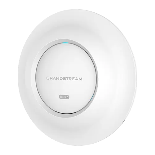 Wi-Fi დაშვების წერტილი Grandstream GWN7664E, Indoor AX6000 Wi-Fi 6 Access Point, 4x4:4 2.4/5G, 2x 2.5GbE, PoE, up to 175m coverage, up to 512 wireless clients, 6Gbps aggregate wireless throughput, 50 AP local controller
