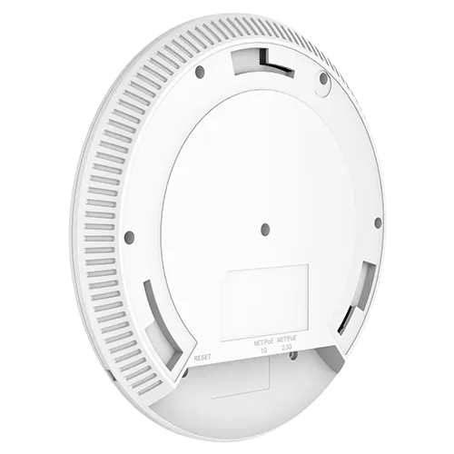 Wi-Fi დაშვების წერტილი Grandstream GWN7664E, Indoor AX6000 Wi-Fi 6 Access Point, 4x4:4 2.4/5G, 2x 2.5GbE, PoE, up to 175m coverage, up to 512 wireless clients, 6Gbps aggregate wireless throughput, 50 AP local controller