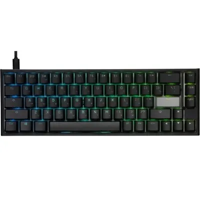 კლავიატურა Ducky Keyboard One 2 SF, Cherry Blue, RGB LED, RU, Black-White