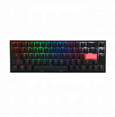 კლავიატურა Ducky Keyboard One 2 SF, Cherry Red, RGB LED, RU, Black-White