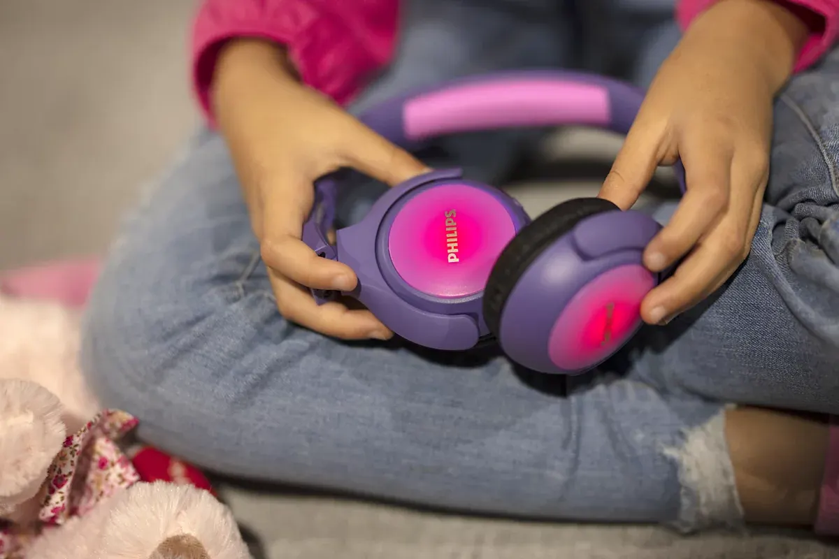 ყურსასმენი Headphones Philips Kids TAKH402PK Pink Wireless