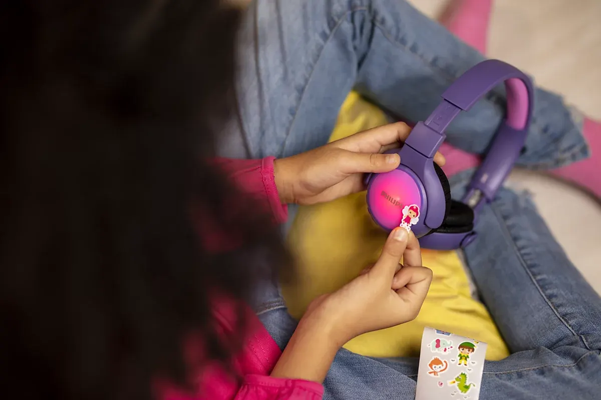 ყურსასმენი Headphones Philips Kids TAKH402PK Pink Wireless