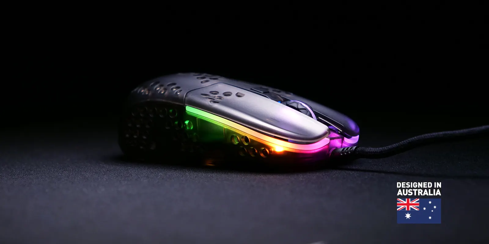 მაუსი Xtrfy Gaming mouse MZ1 RGB USB Black