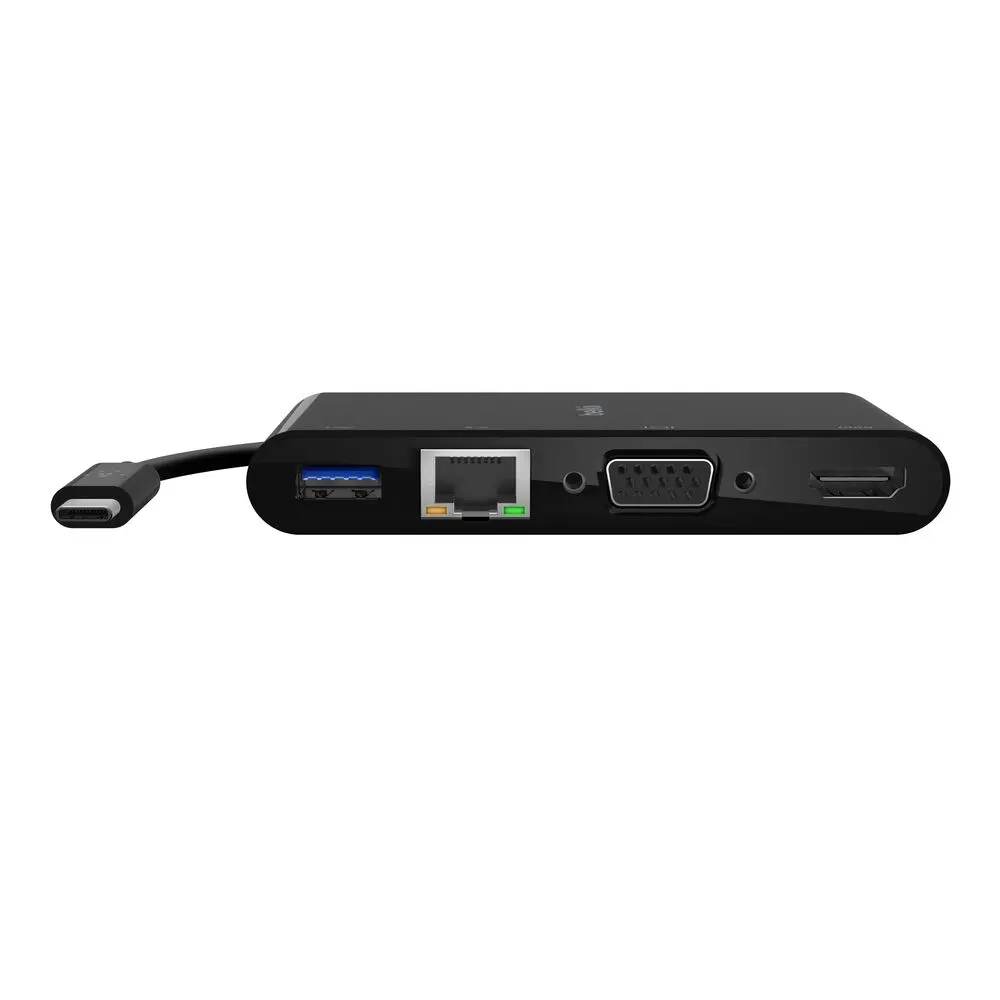 Type-C ჰაბი Belkin Hub USB-C - Ethernet/HDMI/VGA/USB-A