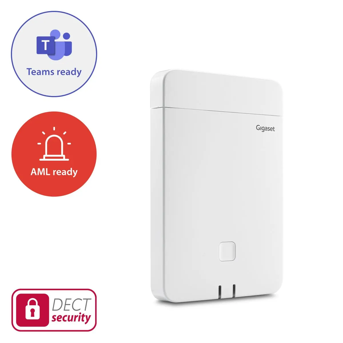 IP ტელეფონის აქსესუარი GIGASET N670 IP PRO IM WHITE