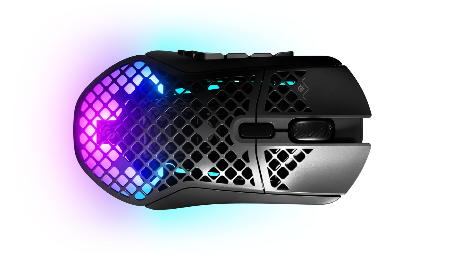 მაუსი SteelSeries Mouse Aerox 9, RGB, USB-A/WL/BT, black