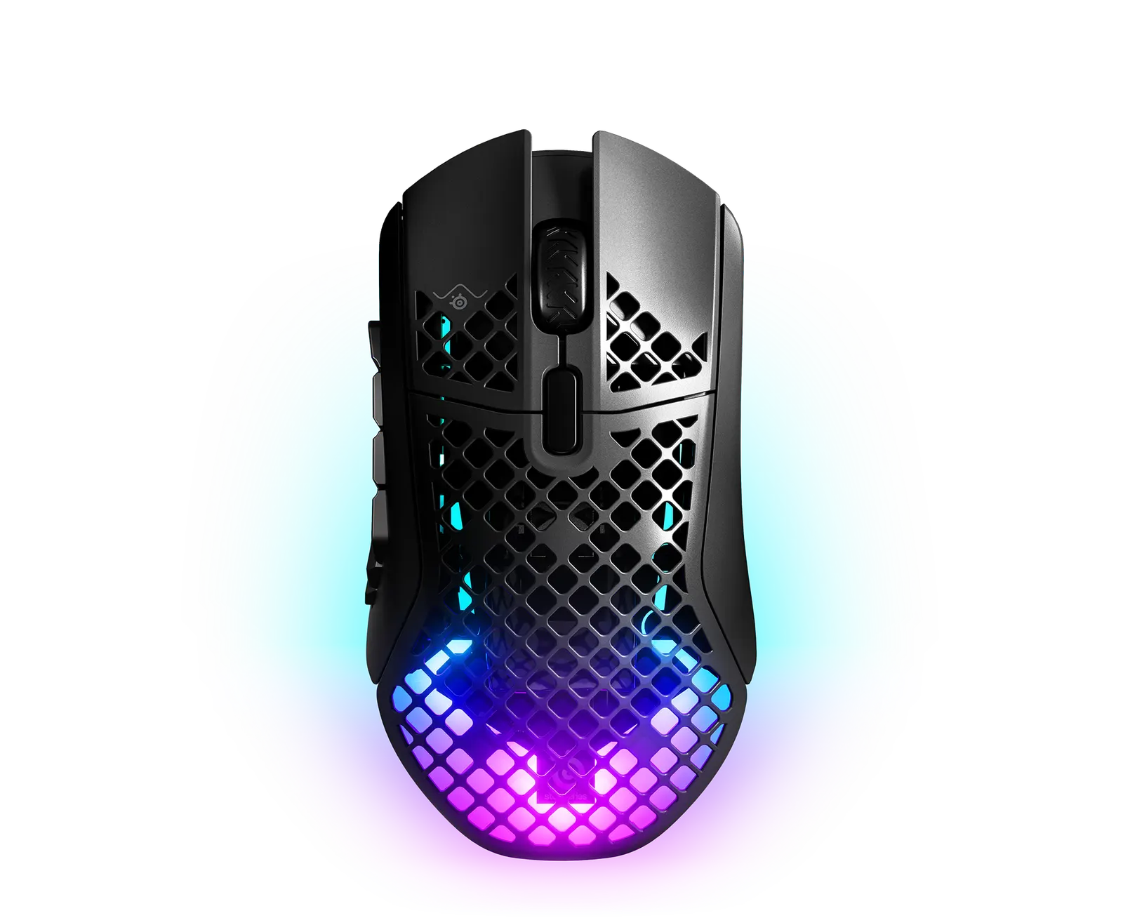მაუსი SteelSeries Mouse Aerox 9, RGB, USB-A/WL/BT, black