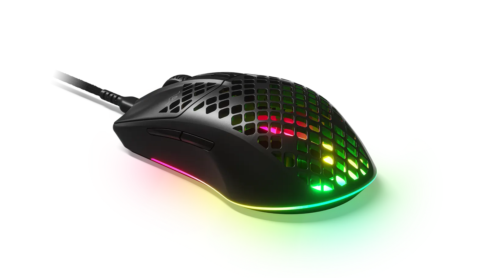 მაუსი SteelSeries Mouse Aerox 3, RGB, USB-A, Onyx