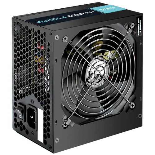 Zalman PSU Wattbit II (600W), 83%, 120mm, 1xMB 24pin(20+4), 1xCPU 8pin(4+4), 3xMolex, 4xSATA, 2xPCIe 8pin(6+2)