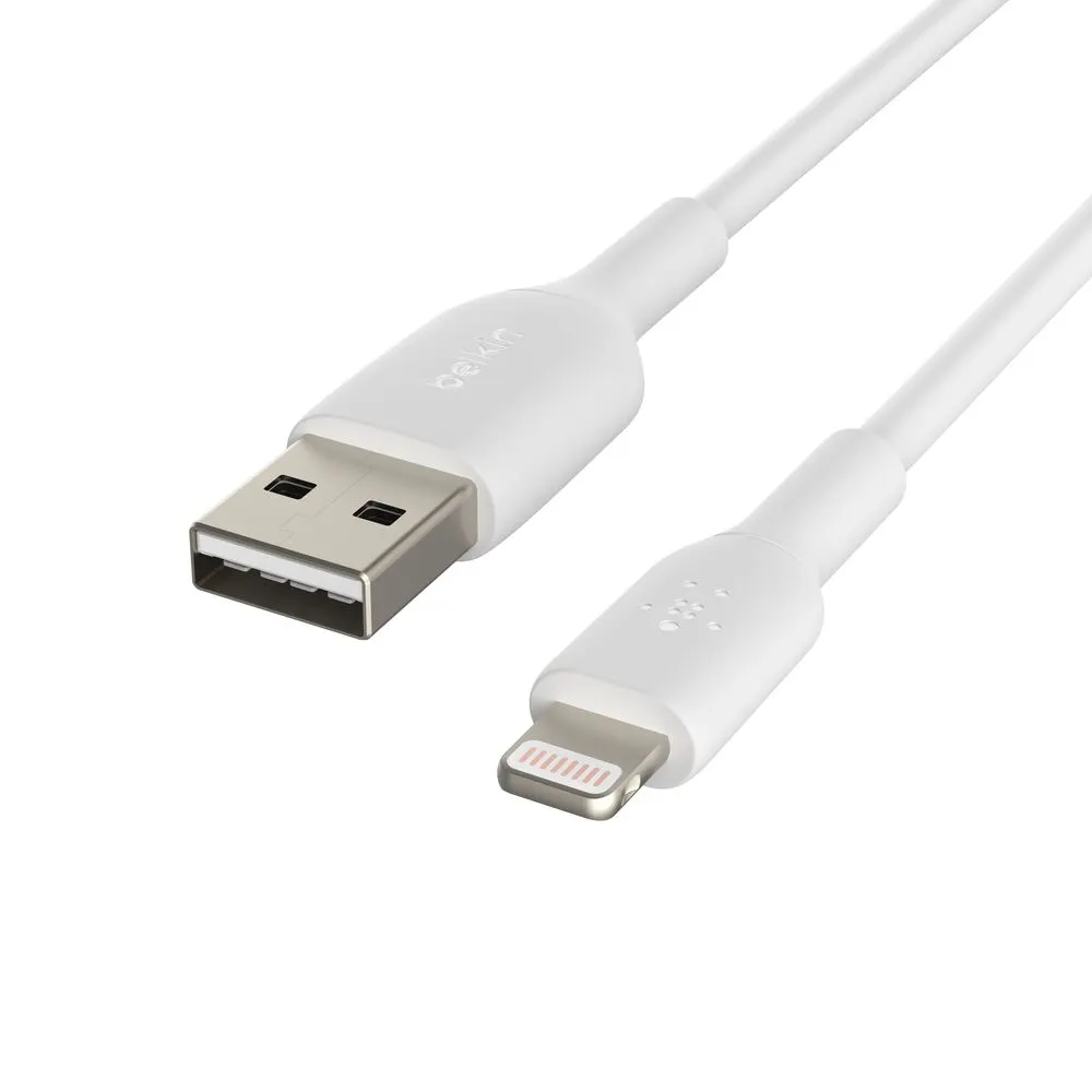 Belkin cable USB-A > Lightning charge/data, 2m, PVC, white