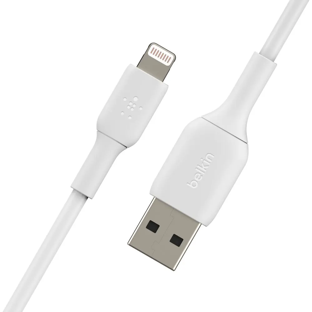 Belkin cable USB-A > Lightning charge/data, 2m, PVC, white