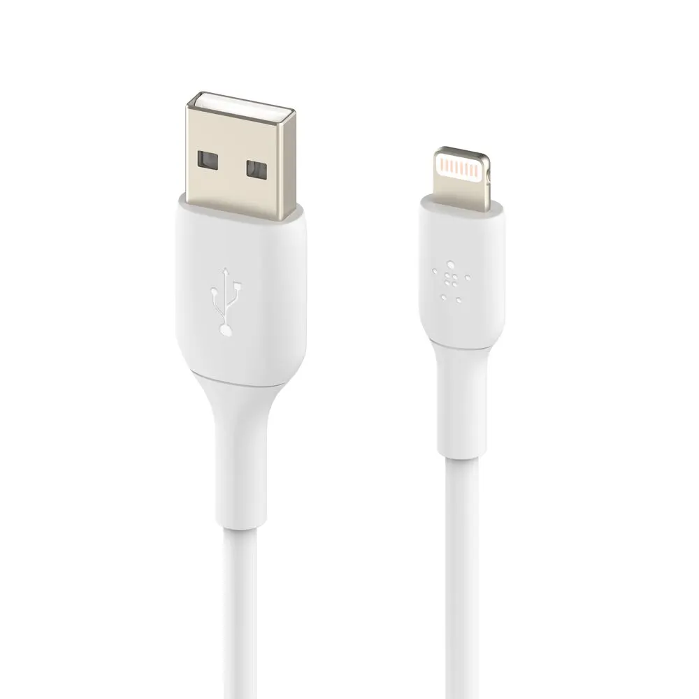 Belkin cable USB-A > Lightning charge/data, 2m, PVC, white