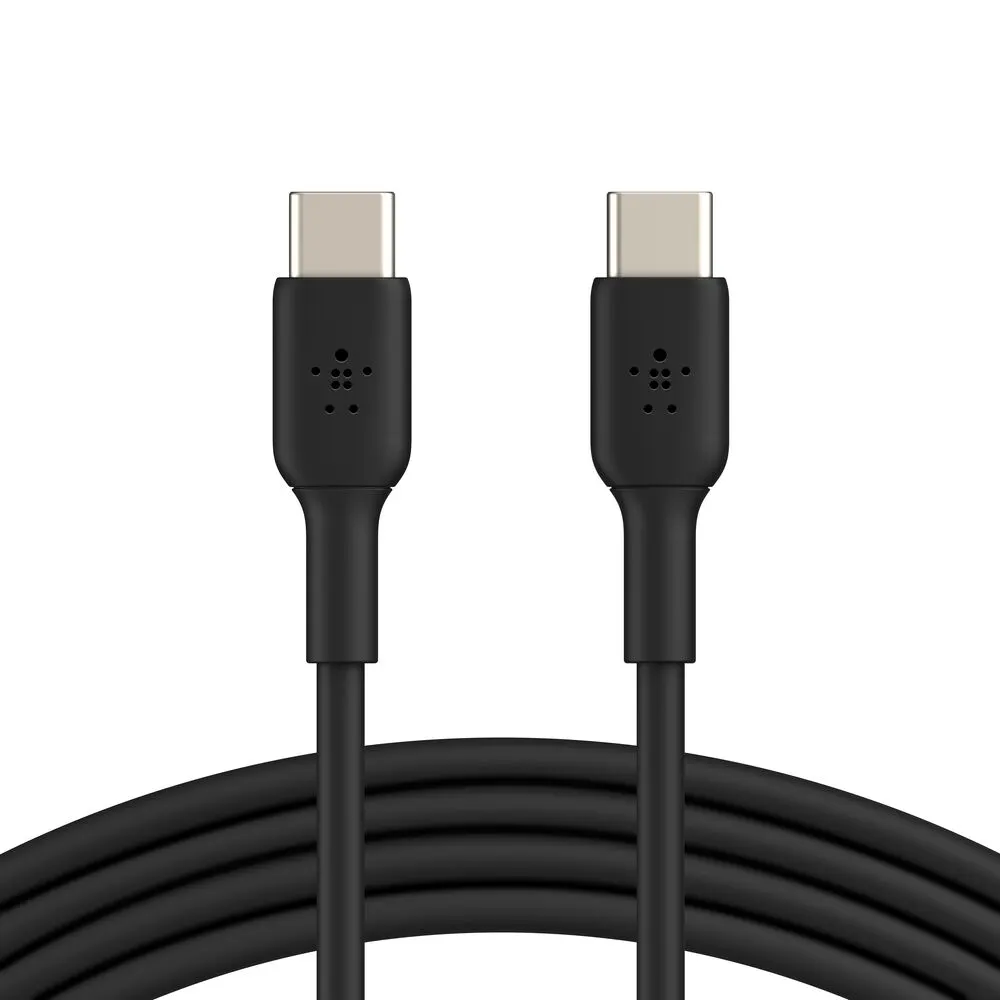 Type-C კაბელი Belkin cable USB-C > USB-C charge/data, 1m, 60W, Type-C, PVC, black