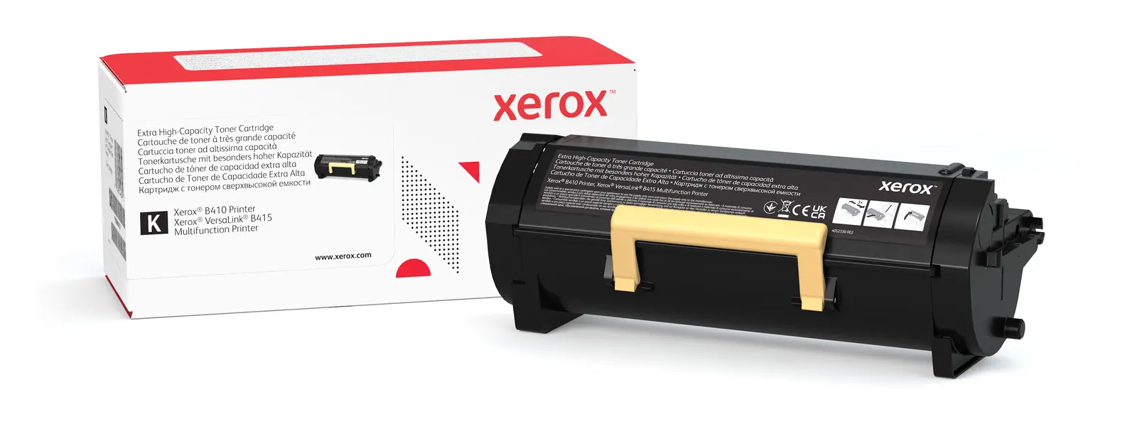 კარტრიჯი Xerox Extra High Capacity Black Toner Cartridge B415/B420 (25k)